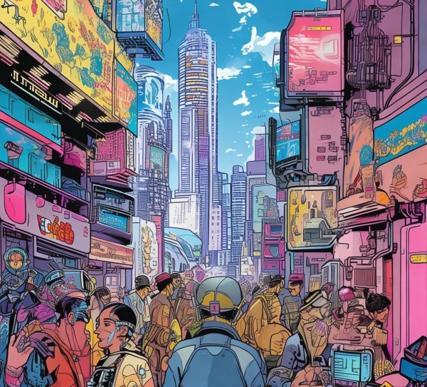 科技与人文的交响，漫画中的人与科技创新发展