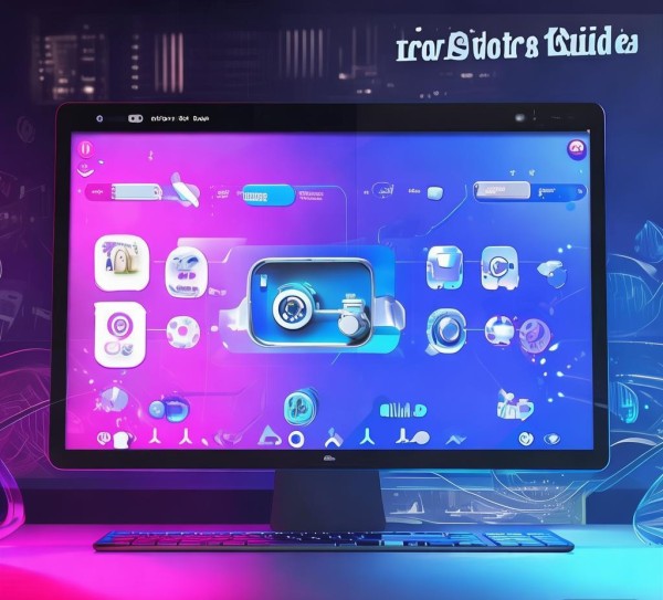 电脑科技动态桌面图标设置指南,打造个性化动态桌面体验